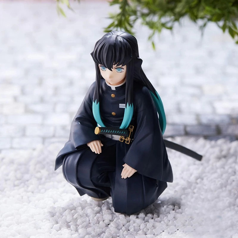 

In Stock Demon Slayer 10cm Tokitou Muichirou Anime Action Figures Pvc Collectible Toys Christmas Gift Model
