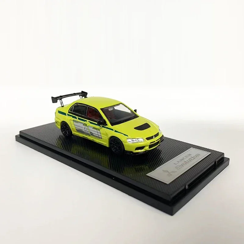 Schnelle Geschwindigkeit 1:64 Spielzeug Modell auto Lancer Evo Vii 7 Legierung Druckguss Fahrzeug-grün