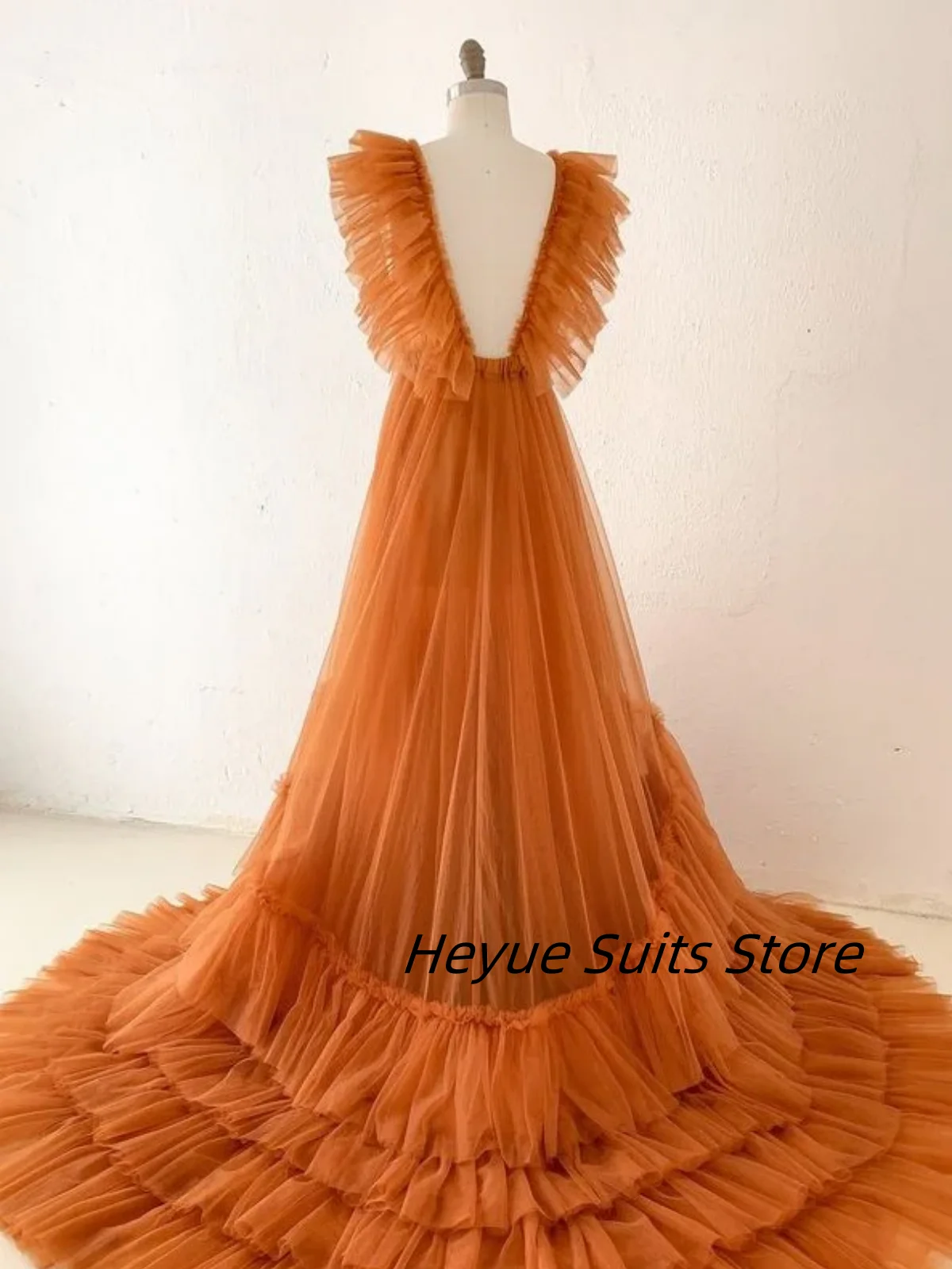 Personalizzato Senior Bella Principessa Quinceanera Moda Ruffles Tulle Abiti lunghi da ballo Una linea Abiti nuovo stile tidos de novia