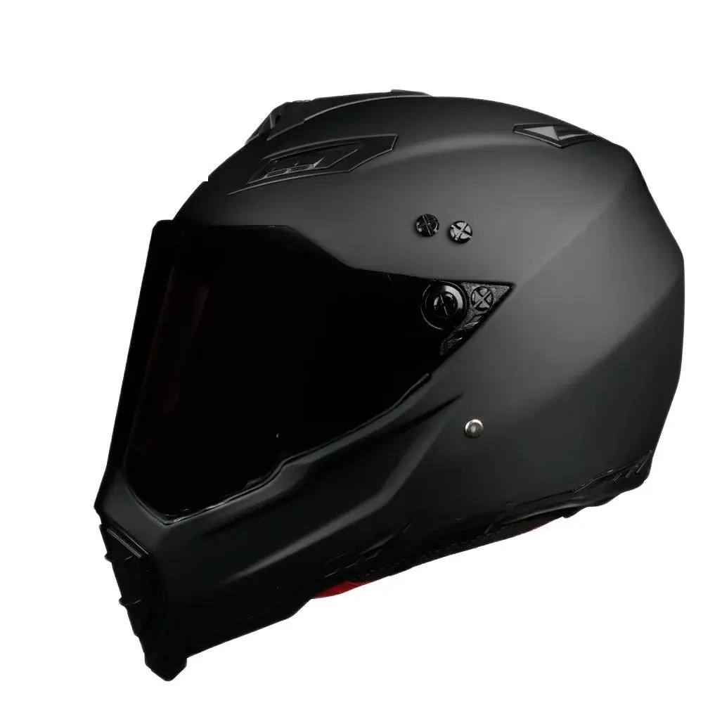 Vieni con un altro obiettivo nero lucido moto da corsa casco da bicicletta Atv Dirt Bike Downhill Mtb Dh Cross Capacetes S M L Xl Xxl