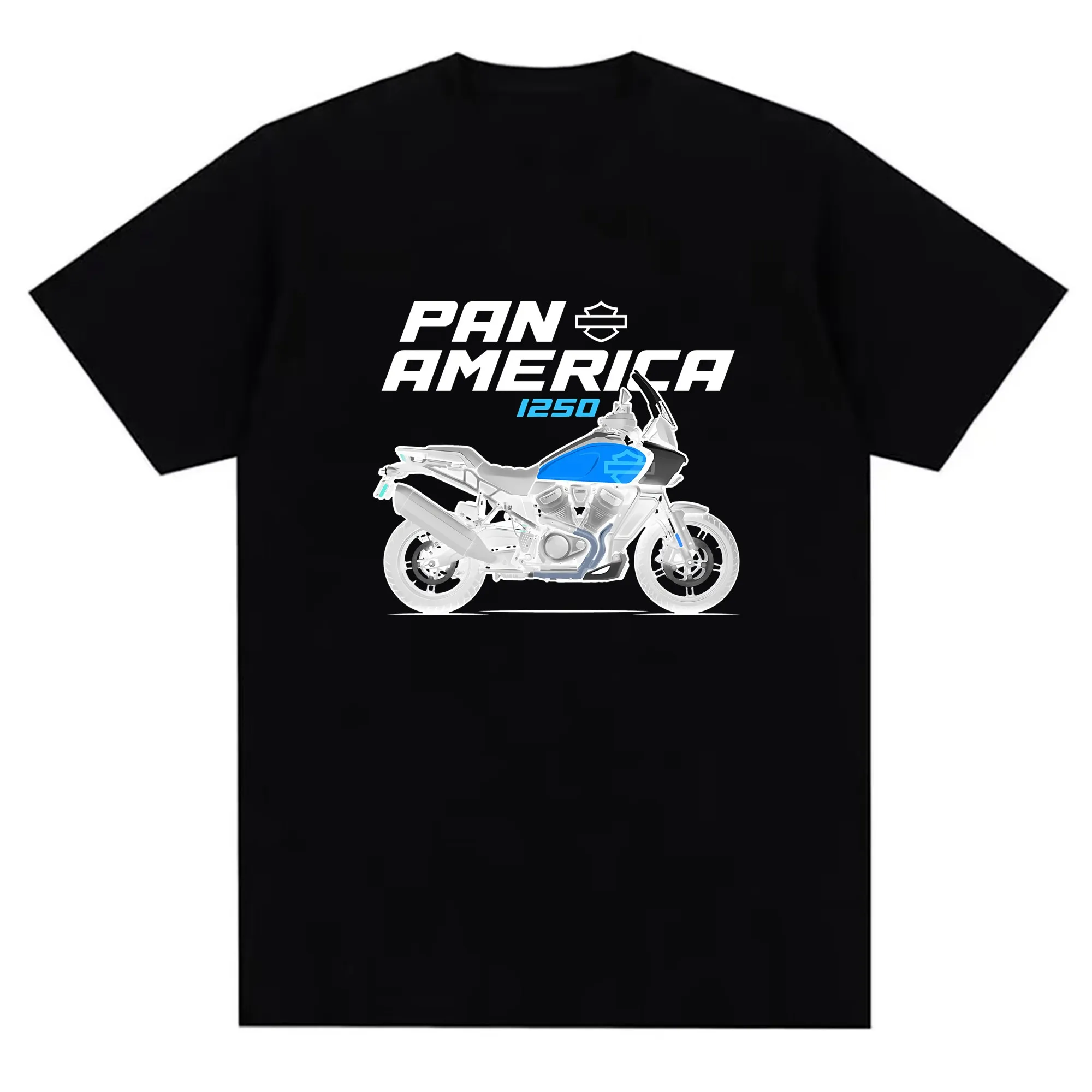 تي شيرت رجالي عصري ومبتكر موديل جديد لعام 2025 من Pan America وصل حديثًا ثقيل الوزن