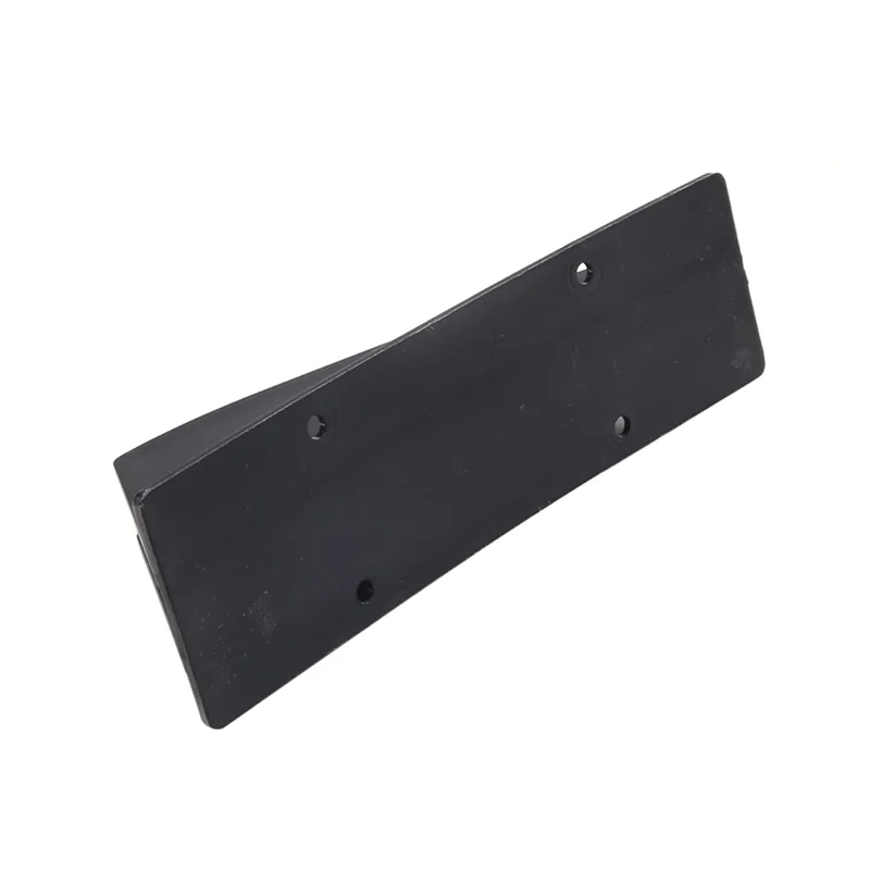

Universal Rear Chin Bumper Protector Shark Fins Bumper Shark Fins Cover Trim Spoiler -Black 4PCS-AS55