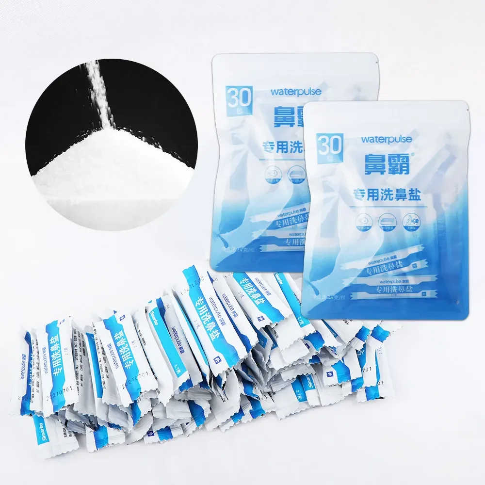

30/60 шт. 2,7/4,5 г соль для промывания носа для взрослых и детей, очиститель носа, ополаскивающий аллергический ринит, защита полости носа, ирригатор