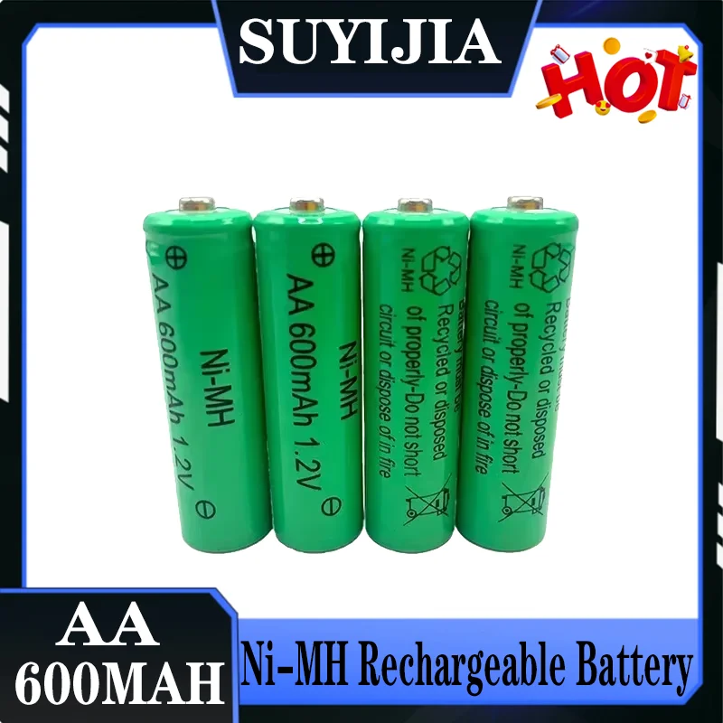 600Mah Aa 1.2V Ni-M… - image