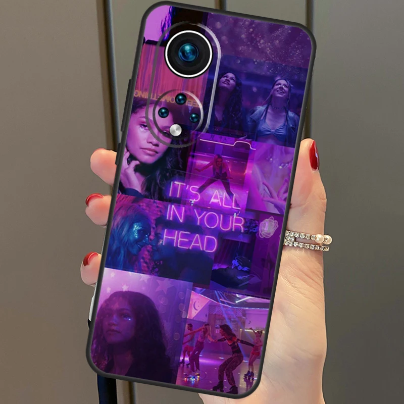 American TV Euphoria Zendaya Rue Case For Honor Magic 6 Pro 5 Lite 50 70 90 X6 X7 X8 X9 Honor X6a X7a X8a X9a X8b X9b Cover