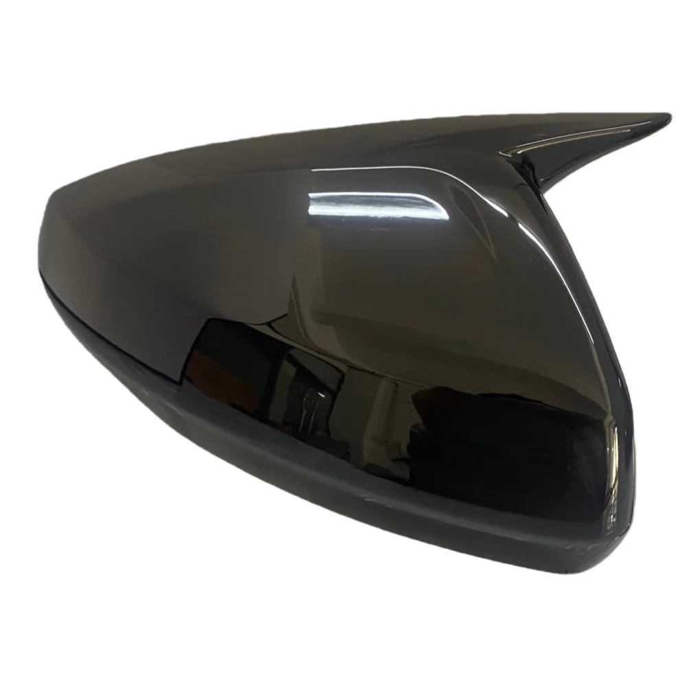 Rear View Mirror Cover For Volkswagen For VW Polo Mk6 AW GTI 2018-2021 OX Horn Car Caps Shell Trim Carbon Fiber Look Exterior