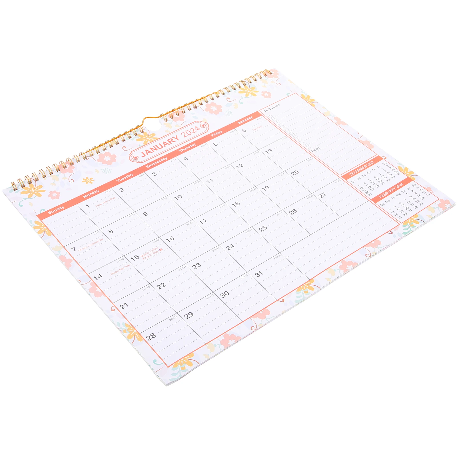 

2024-2025 Monthly Wall Holiday Sturdy Appointment Hanging For Home Office Family Room Use Countdown Calendar Large Art