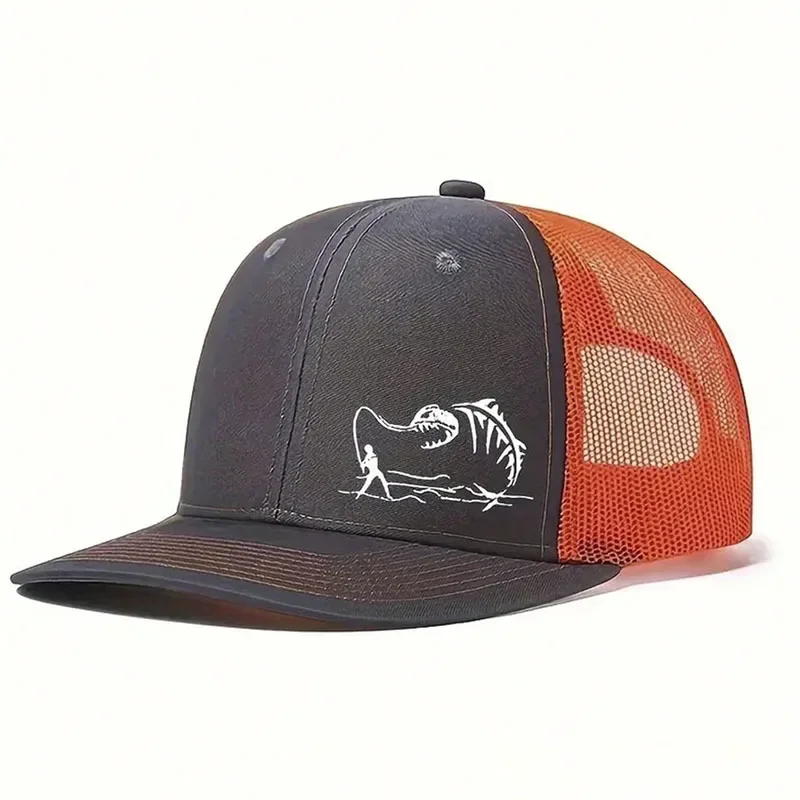 Neue Mode Richardson 122, Micro Gebogene Trucker Cap Angeln Gedruckt Sommer Mesh Atmungsaktive Baseball Caps Outdoor Gorras Hombre – Detail 6