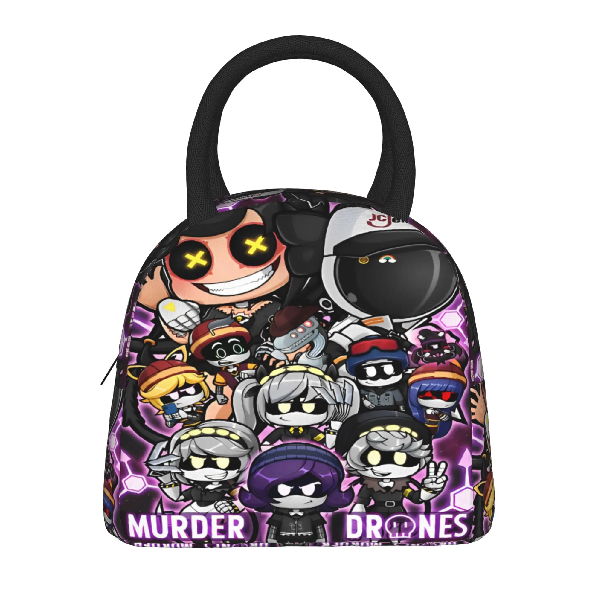 Bolsa de almuerzo Murder Drones, bonita lonchera para adultos, bolsa térmica portátil para la escuela, bolsa térmica impermeable con gráficos, bolsos térmicos