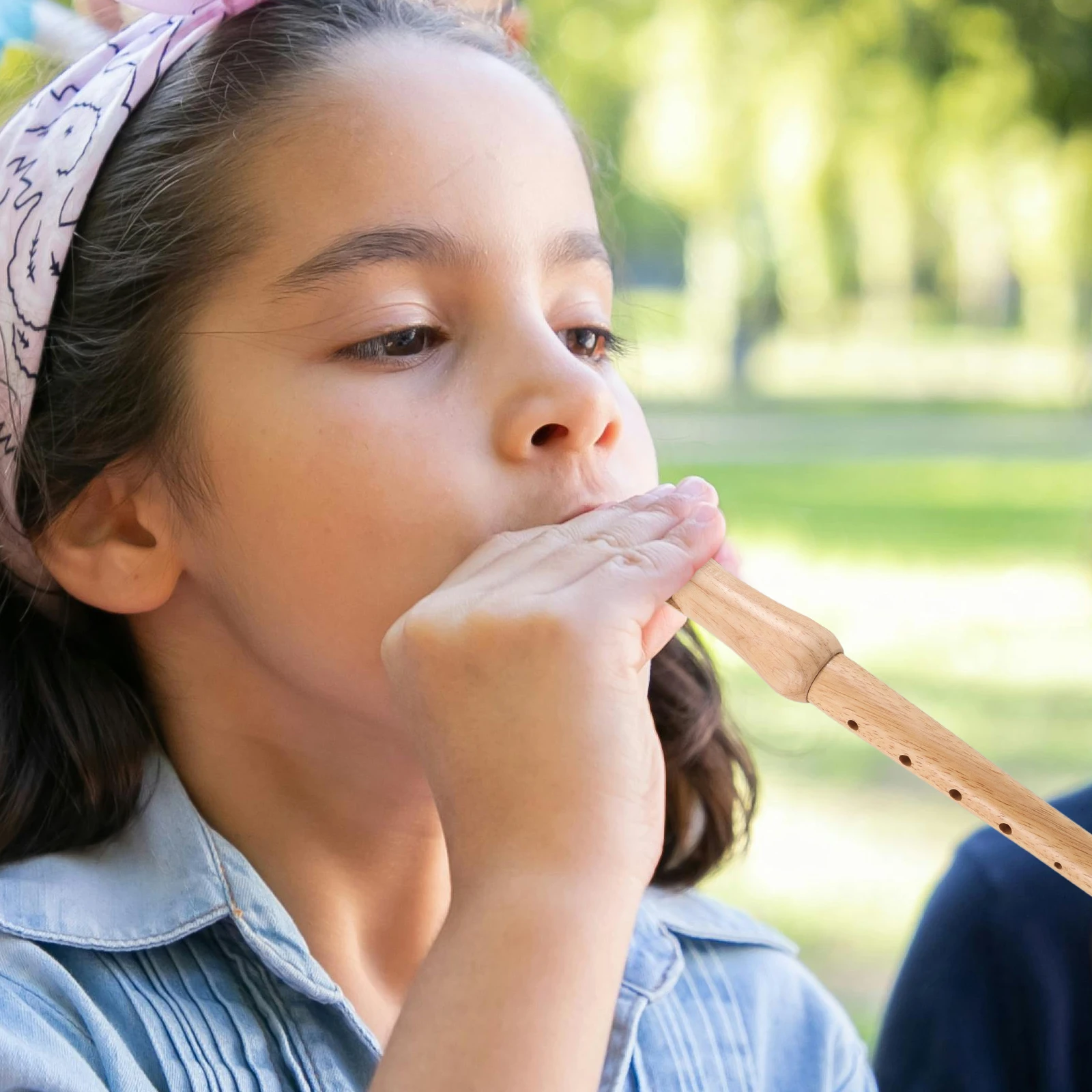 

8-hole Wooden Recorder for Beginners Kids Durable Oak Material Personal Practice School Bands Performances Portable