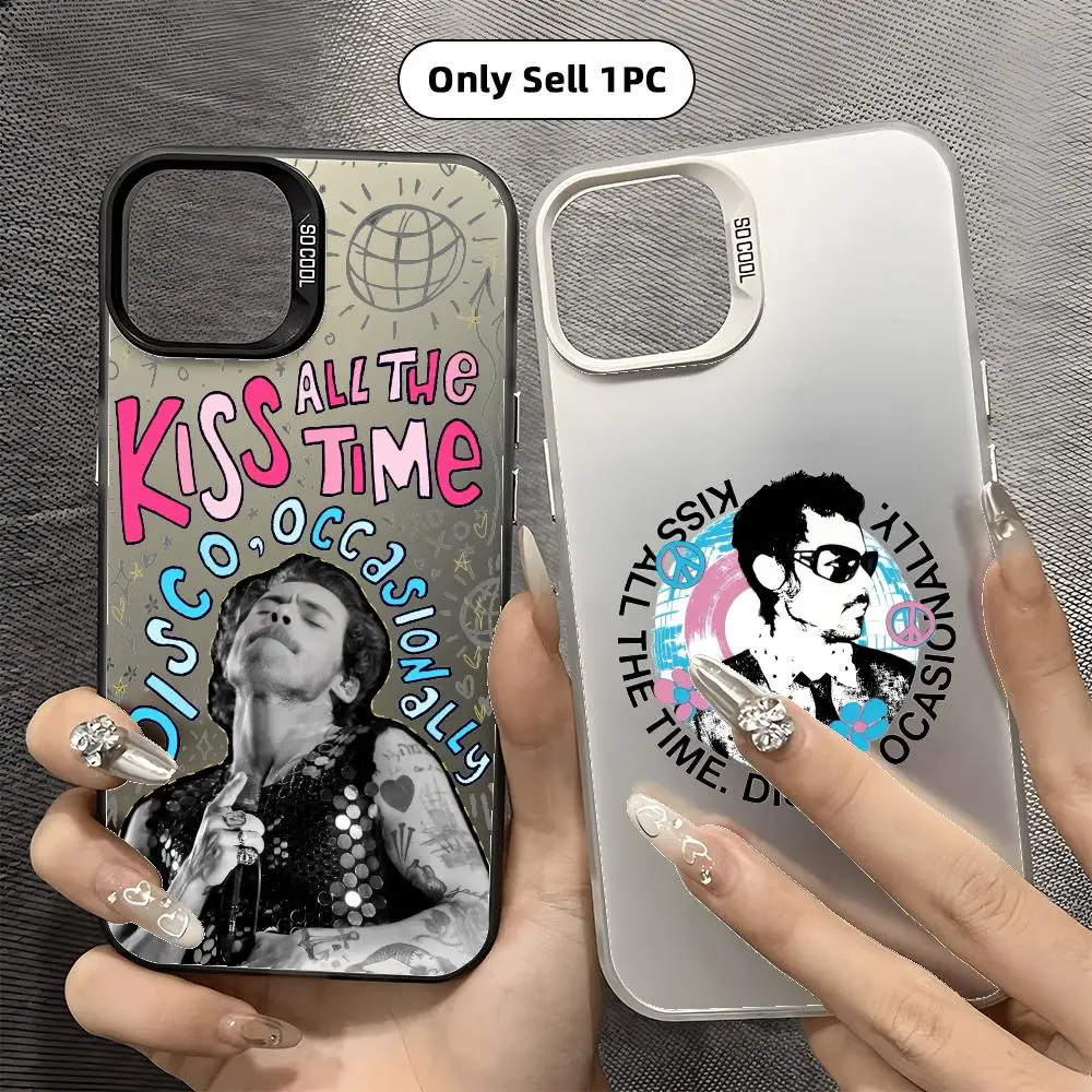 H-Harry Styles Rapper Cool Phone Case For IPhone 17 16 15 14 13 12 11 Pro Max Air Matte Laser Aurora Shockproof Phone Case view 2