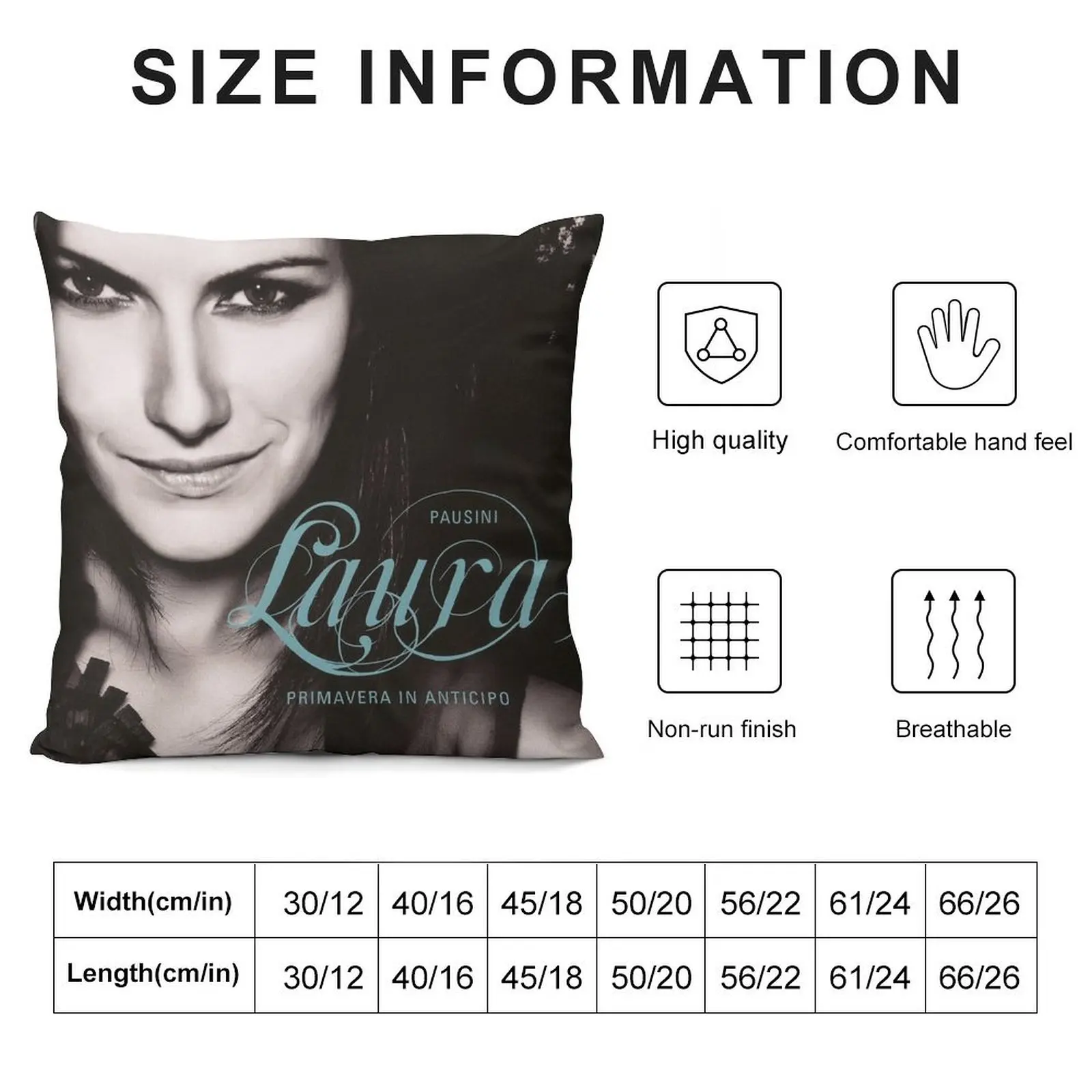 Laura Pausini primavera in anticipo Throw Pillow Cushions For Children ornamental pillows pillow