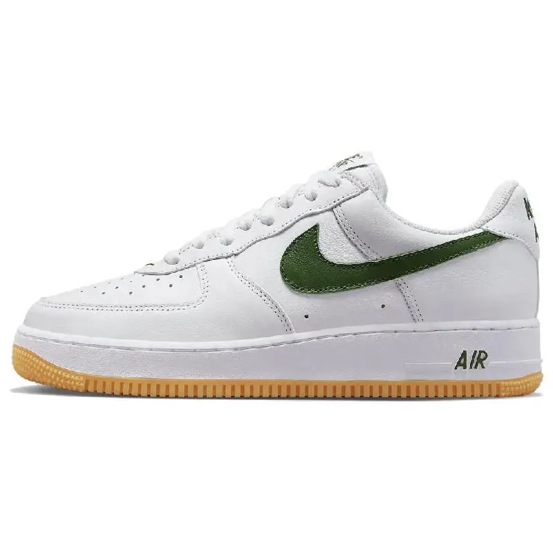 

Nike Air Force 1 Low Retro QS Color Of The Month White Forest Green Sneakers shoes FD7039-101 With Original Box