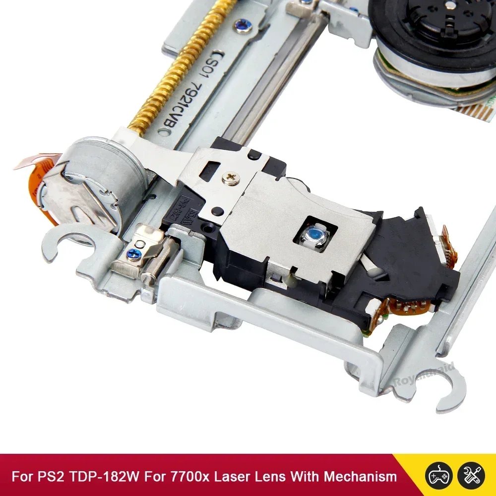 NEW For PS2 Laser Lens TDP-182W Laser for PS2 for PS2 77000 7700X Game DVD Drive Optical Head Replacement with Deck
