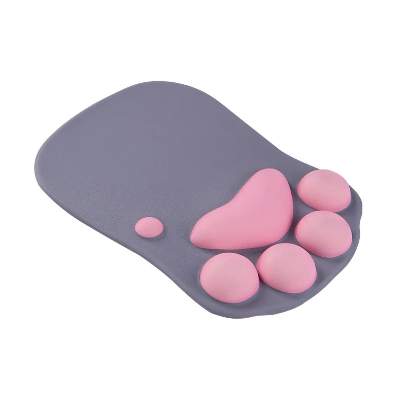 

Cute 3D Cat Paw Mouse Pad Soft Silicone Nonslip Mouse Mat For Office & Home Computer & Mac Laptop Gaming Desk Decor Mousepad