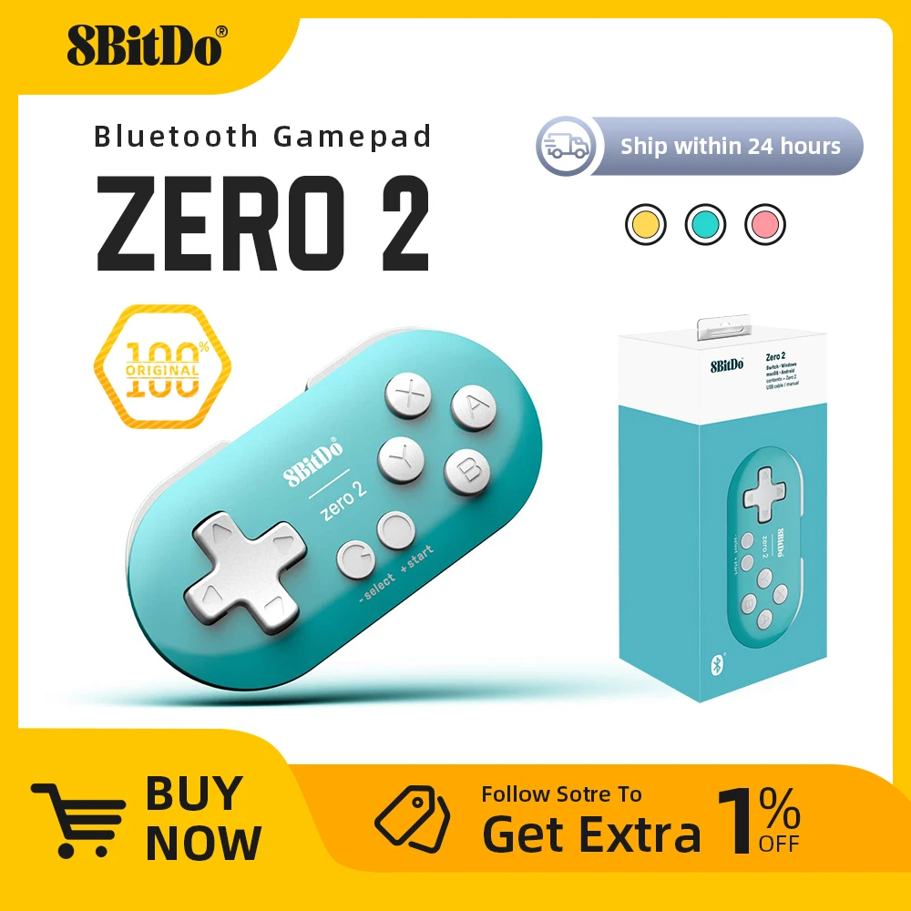 8Bitdo Micro Zero 게임패드: 최고의 무선 게임 컨트롤러로의 선택