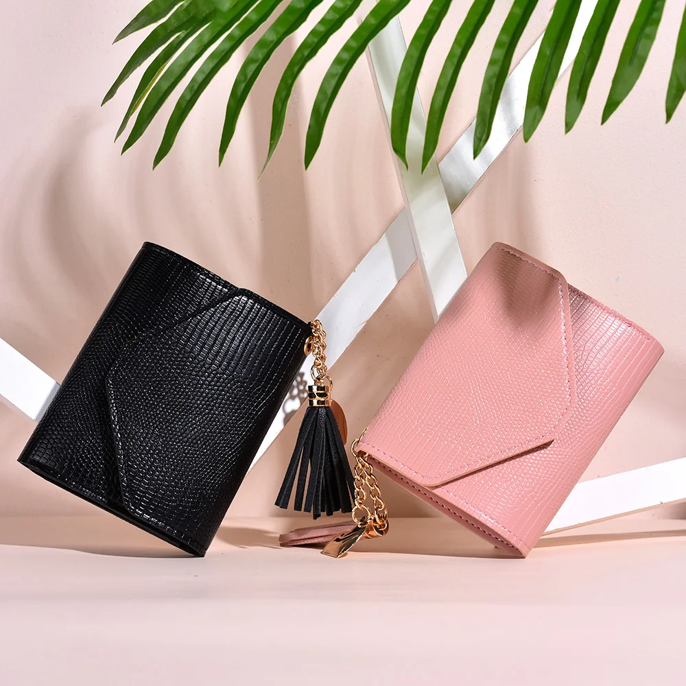 Mini monedero pequeño de cuero Pu para mujer, monedero pequeño, personalizado, portátil, a la moda, nuevo