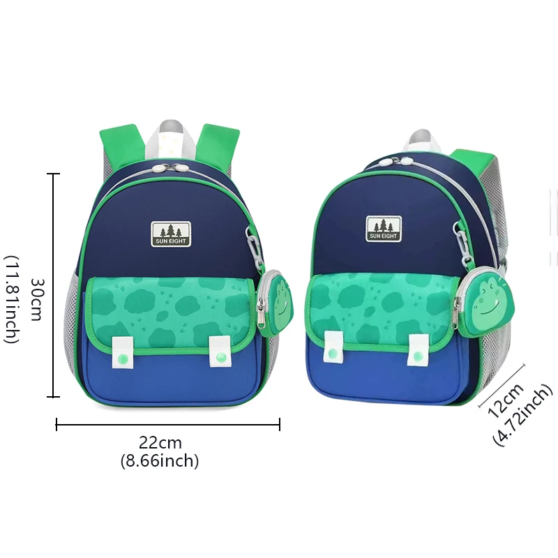 SUN EIGHT NEW Fashion Kids Small Bags Kindergarten School Backpacks Children Bookbags