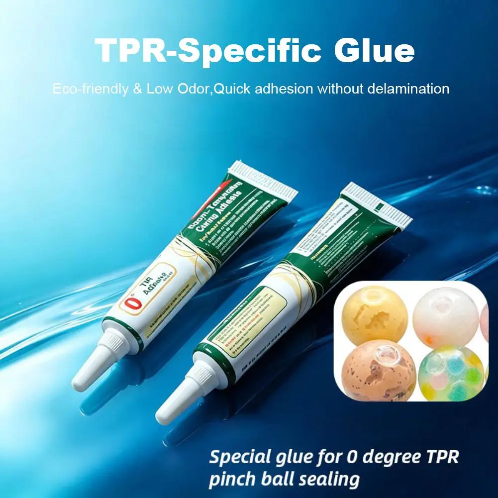 Low Odor 20ml Glue for Squishies Toys Room Temperature Curing Adhesive for Stress Ball Squishies Repairs DIY Handcraft Studio