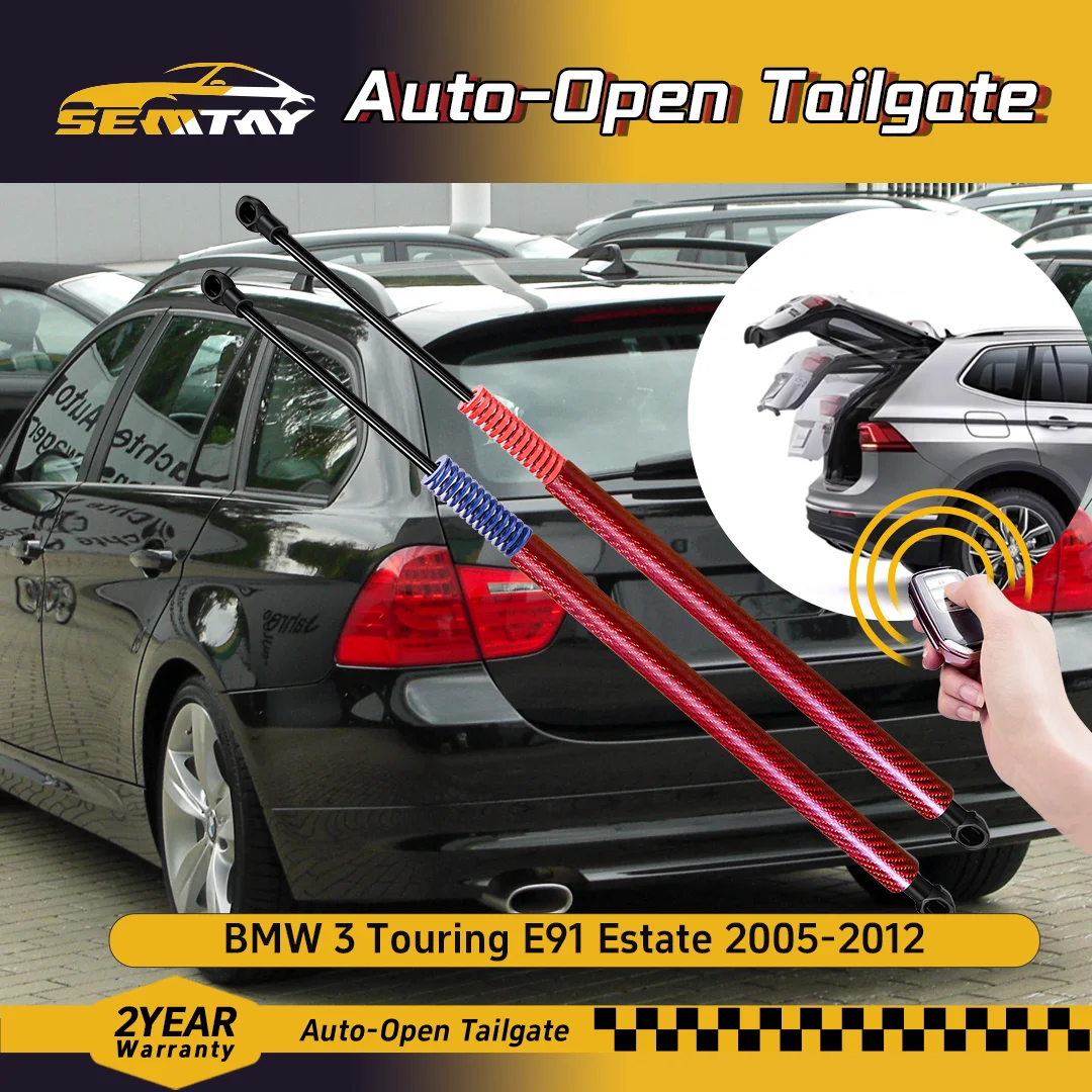 SEMTAY Automatic Lifting Trunk Struts with Touring E91 Estate 2005-2012 BMW Models Rear Tailgate Boot Lift Supports