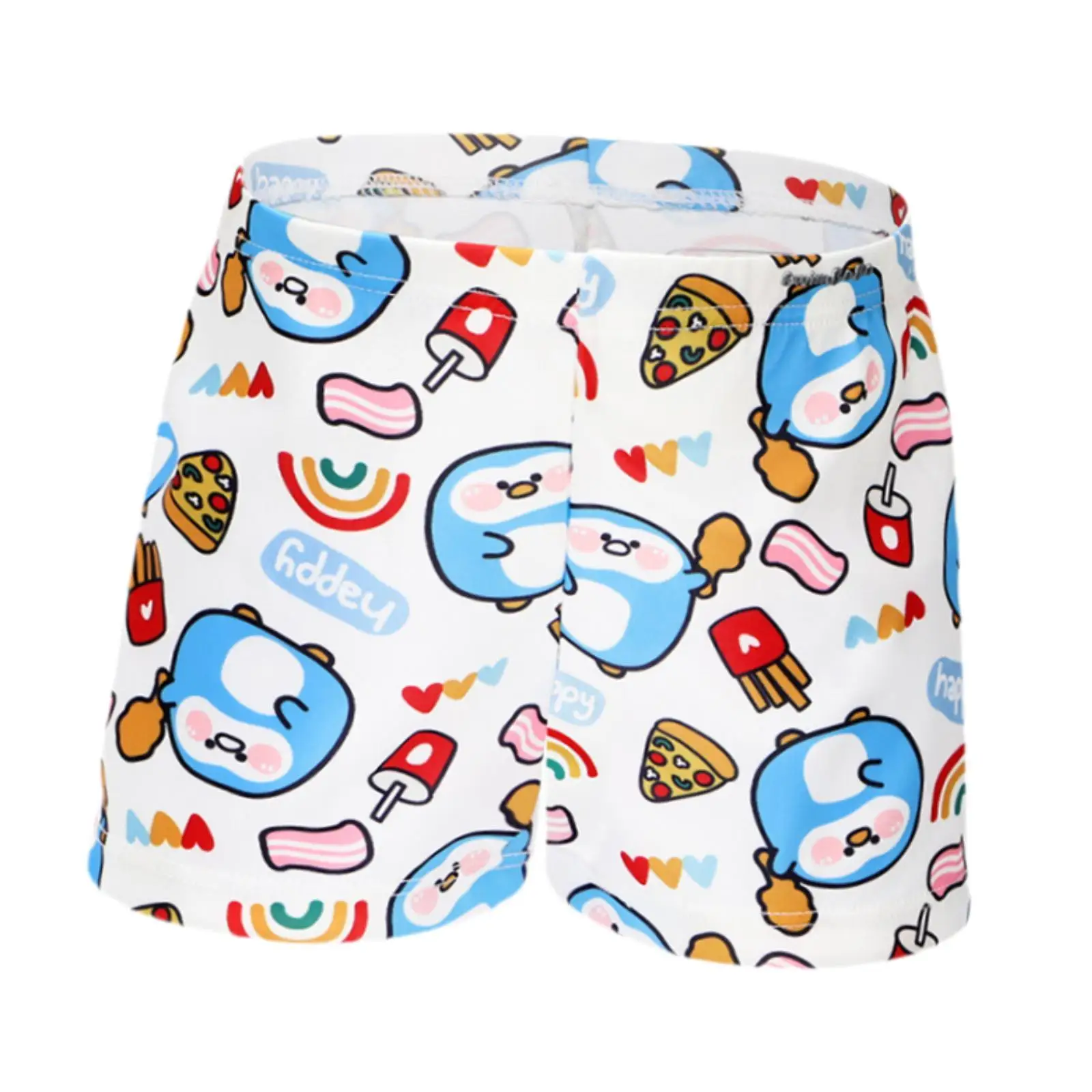 

Boys Swim Short Beach Boardshorts Penguin Animal Pattern Bathing Swimwear Swim Shorts Running Playing Home Sports Summer