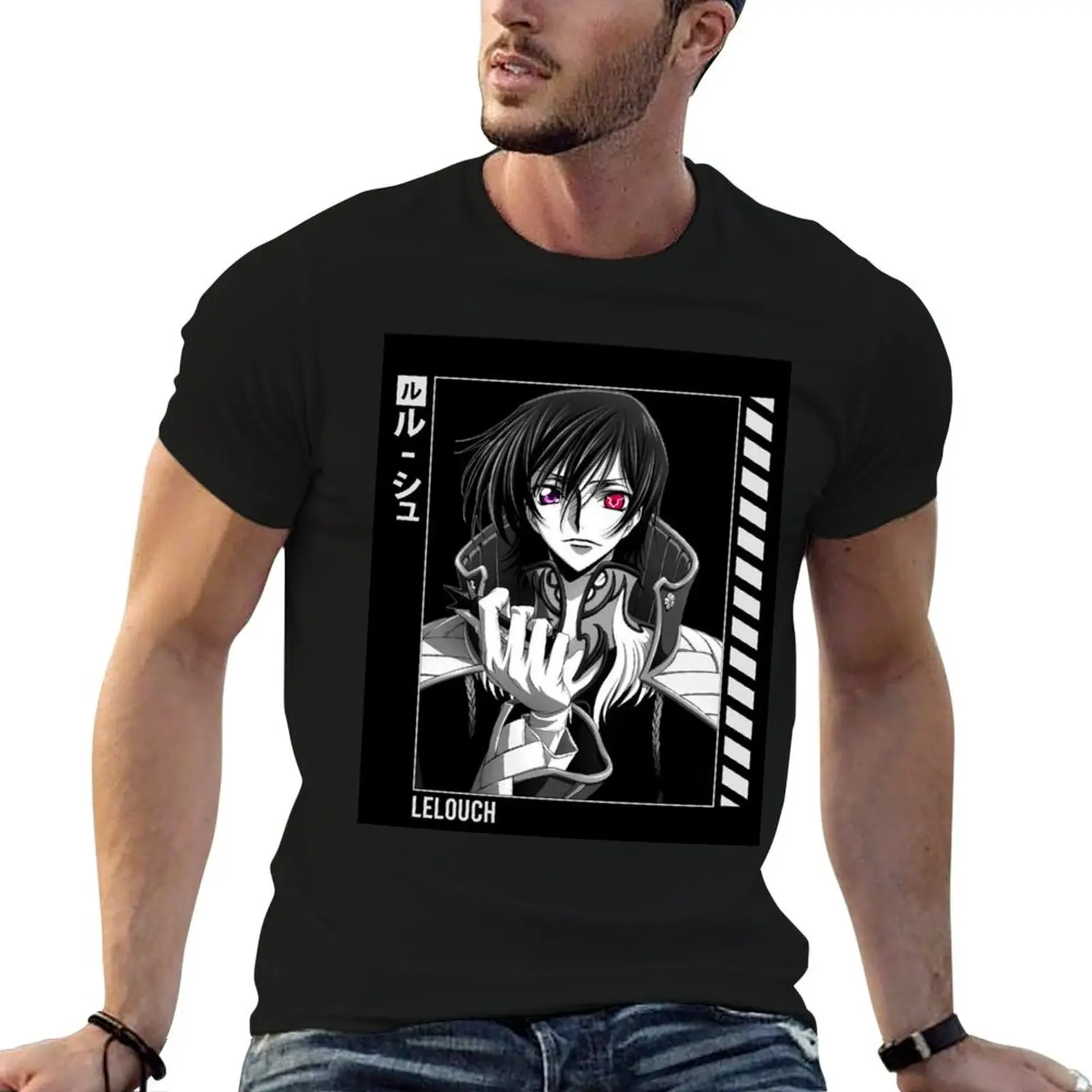 Lelouch lamperouge T-Shirt Lightweight Print T-Shirt