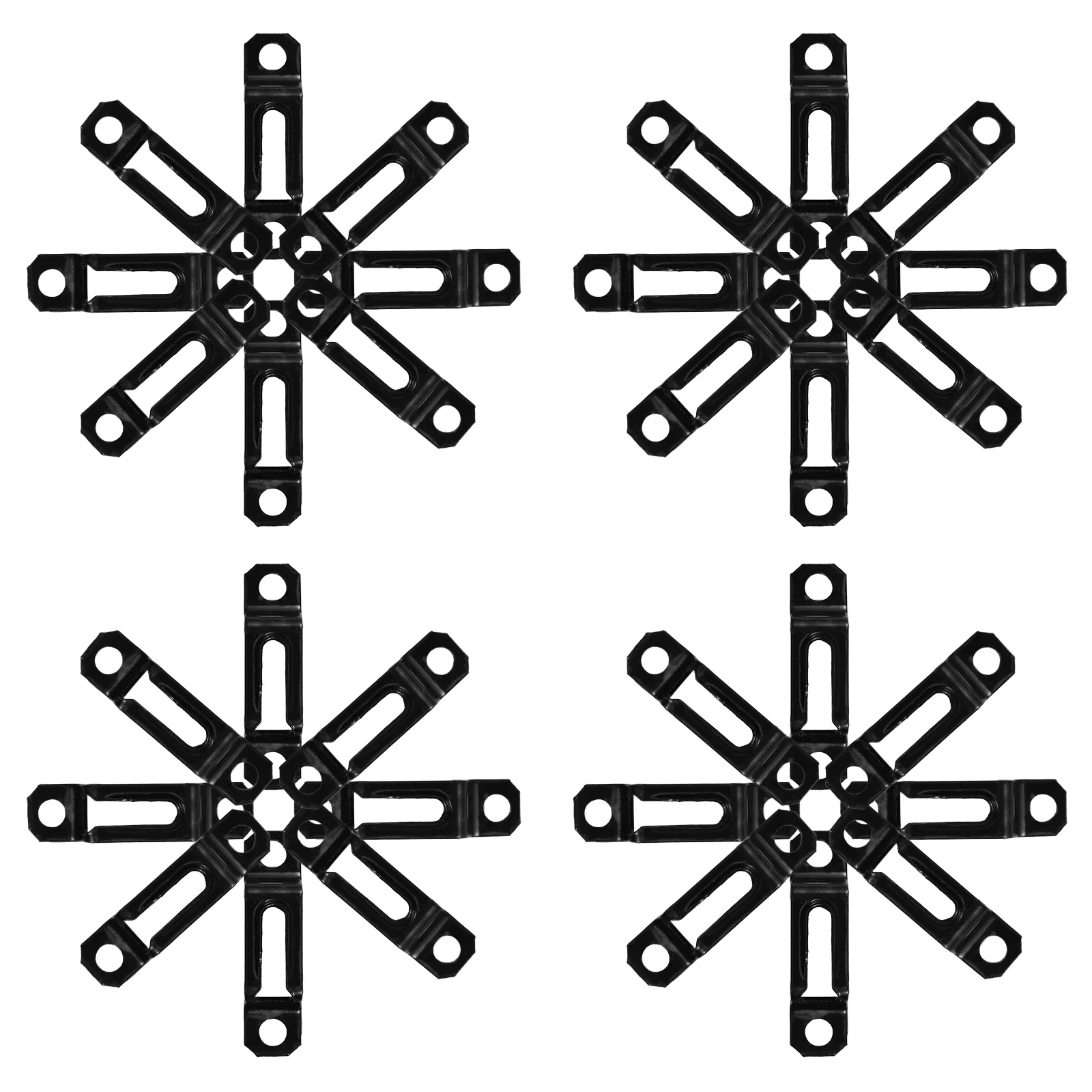 

30pcs Furniture Connection Hidden Buckle Metal Invisible Connectors Stable Prevents Loosening Wardrobes Bookshelves Cabinets