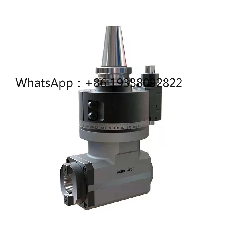 

HT-TOOLS 90 Degree Right Angle Milling Head for Milling Machine BT30/BT40/BT50 Tool Holder-ER Collet Angle Head