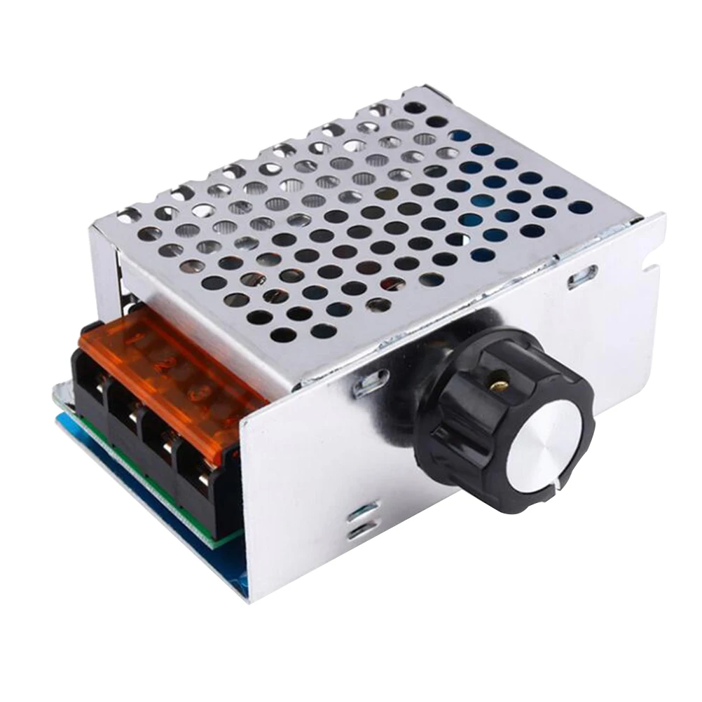 

4000W Voltage Regulator Ac220V Dimming Speed Temperature Control For Motor Lamp Heater Iron Silicon Controlled Tool Part Motor