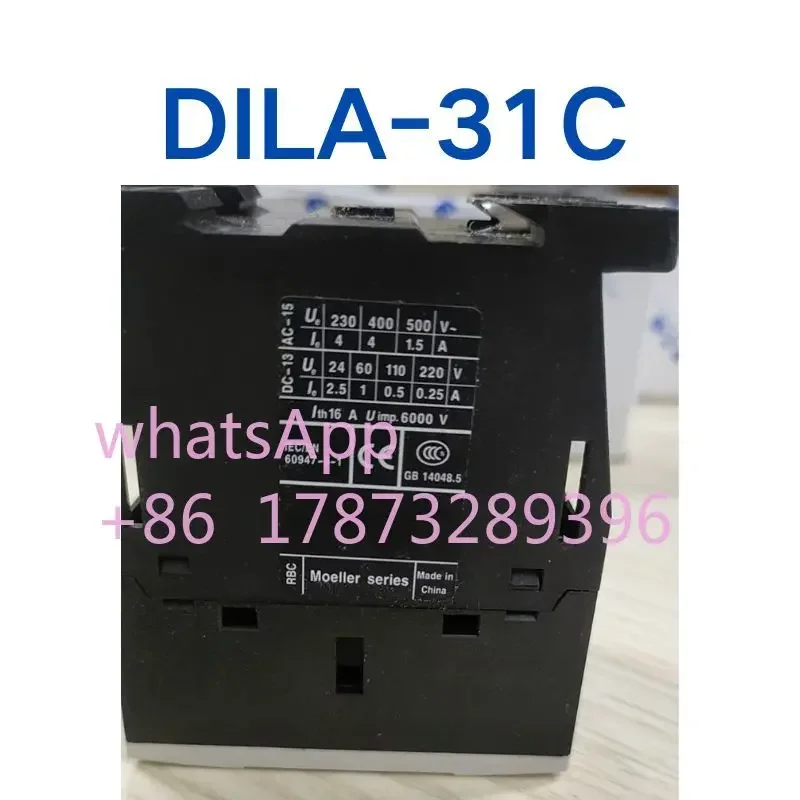 

New Contactor type relay DILA-31C 24VDC Quick Shipping