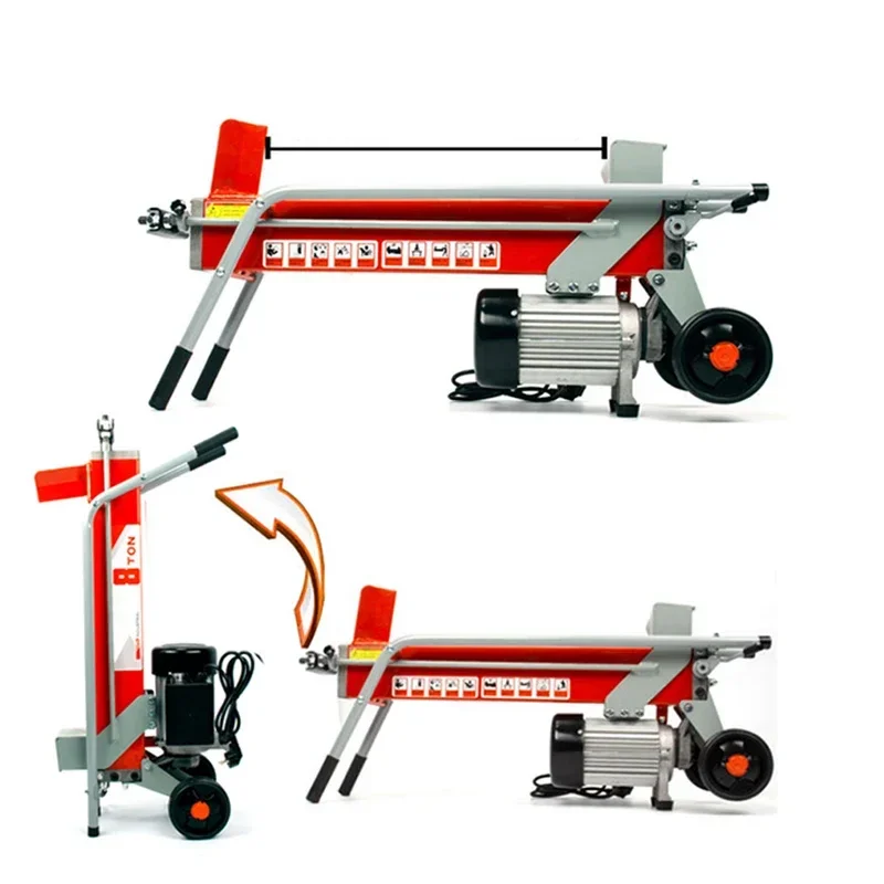 Fast Log Wood Wood splitting machine 8 T electric wood splitting machine 18 ton 20 ton Hydraulic woodsplitter