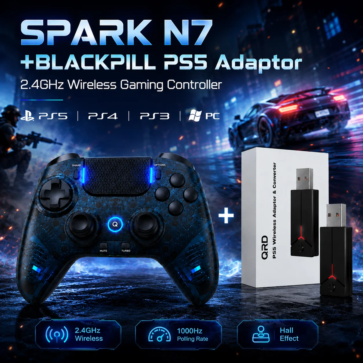 #5 Latest PS5 Wireless Gamepads Offers
