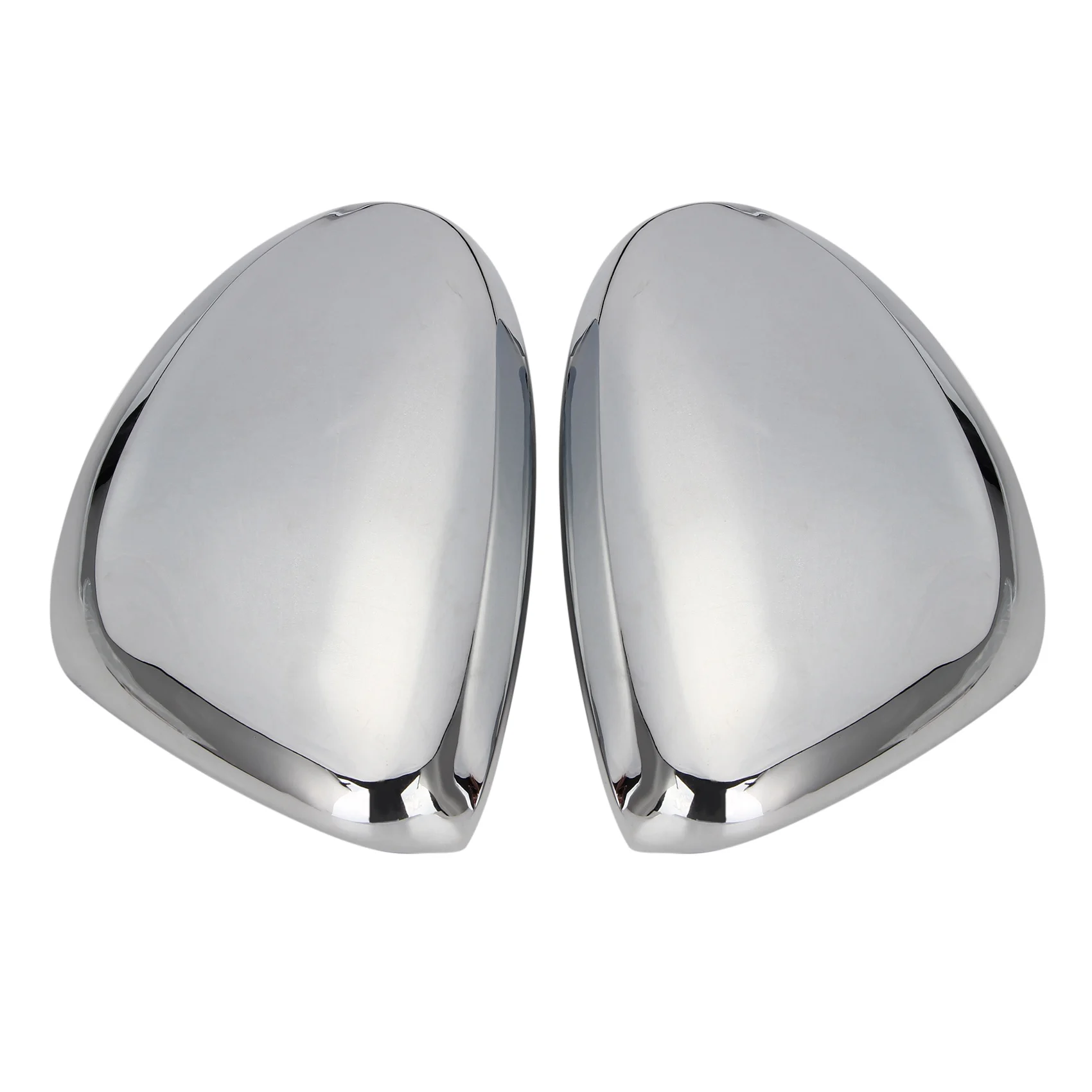 Car Door Side Rearview Mirror Covers Trim Side Wing Mirror Cap for 308S 308Sw 2016 - 2019, Chrome