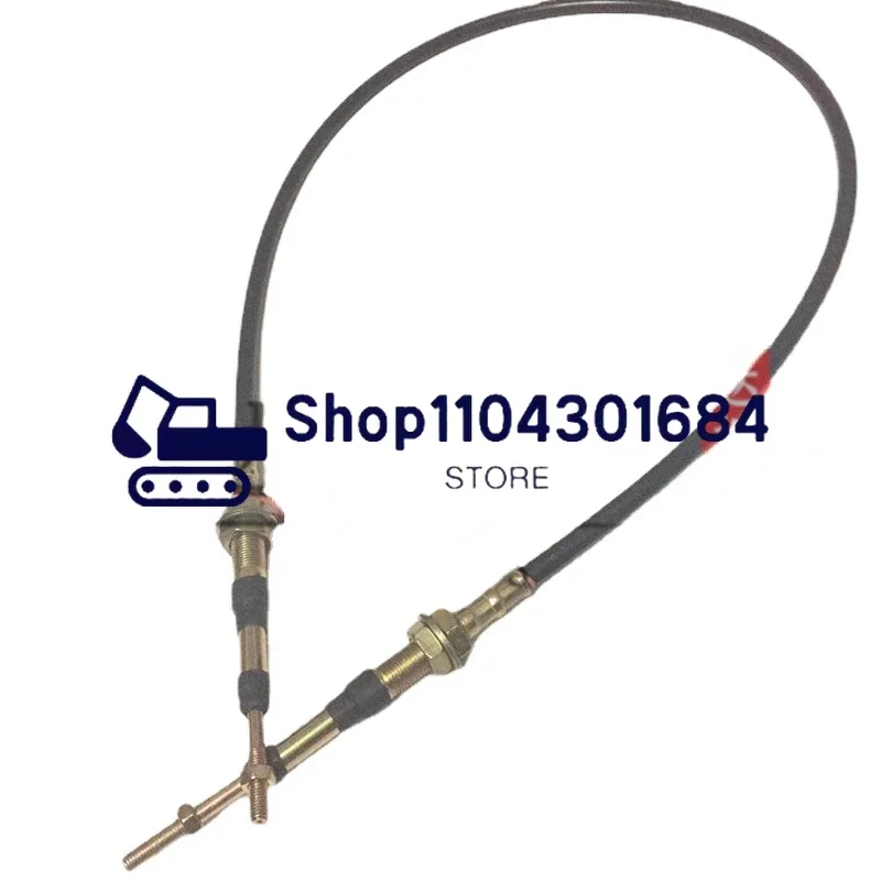 

Excavator Accessories Komatsu PC30 40 50 Traveling Accelerator Line Manual Accelerator Cable 6MM/8MM Fork Head