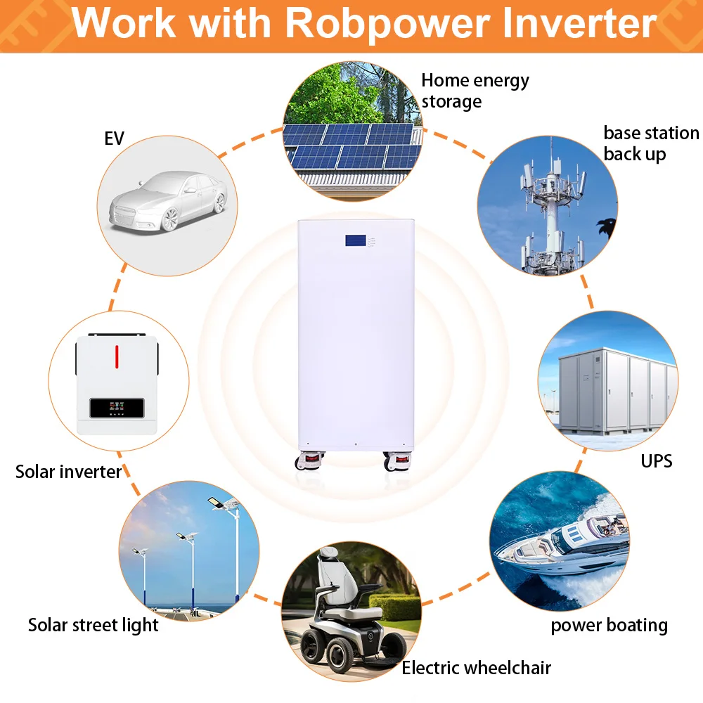 AI Smart 48V 24V 10kWh 15kWh 20kWh LiFePO4 Battery Solar Home Energy Storage System 6500+ Cycles CAN Communication Backup Power