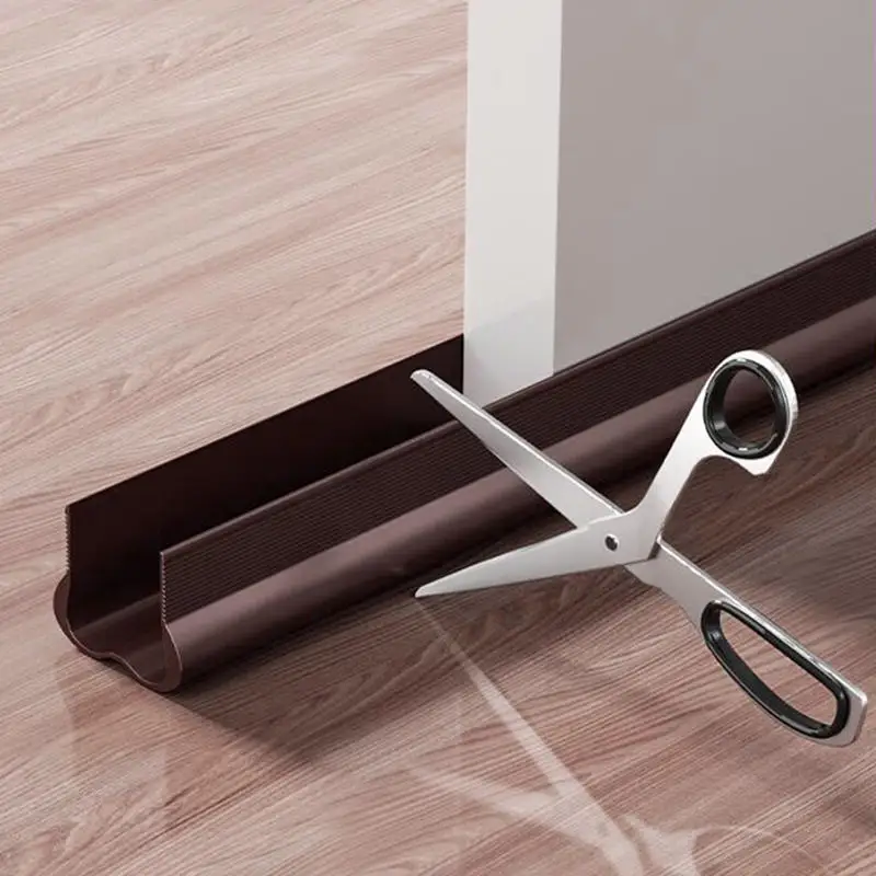 شريط عزل سفلي مرن لمنع الرياح والغبار، شريط عازل لشفط الباب، عزل الصوت لدرز الباب