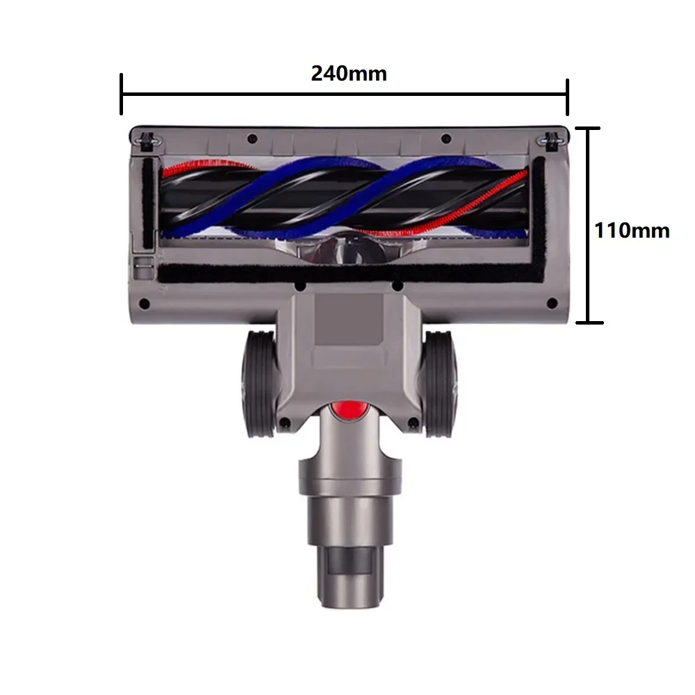 Motorized Floor Brush Head Tool for Dyson V8/V7/ V10/ V11 Vacuum Cleaner Parts Floor Brush