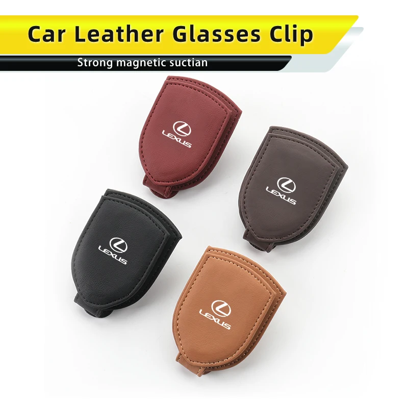 Car Visor Glasses Clip Sunglasses Box Card Holder Interior For Lexus CT200h ES250 ES300h IS250 IS200 GS300 GS460 GX470 LS400