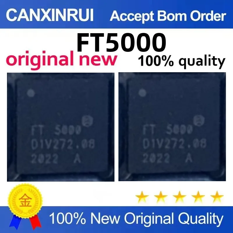 

FT5000 QFN48 ECHELON INTEGRATED CIRCUIT IC IC CHIP Quality Assurance Welcome to inquire about FT5000