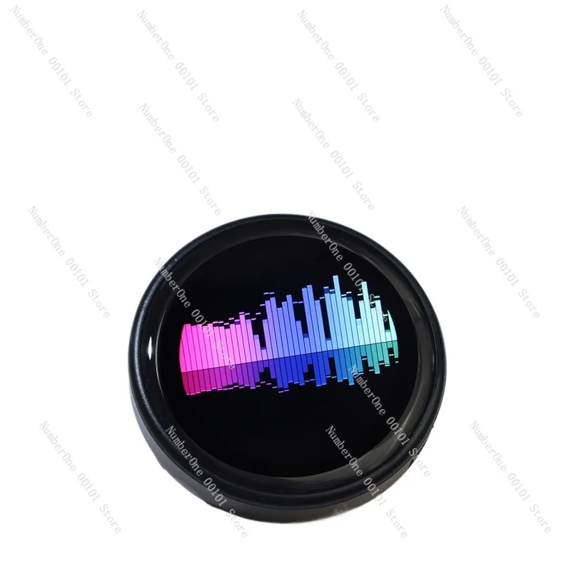 1.28 inch round screen TFT color screen with touch SPI LCD module IPS capacitive screen pickup spectrum electronic photo frame