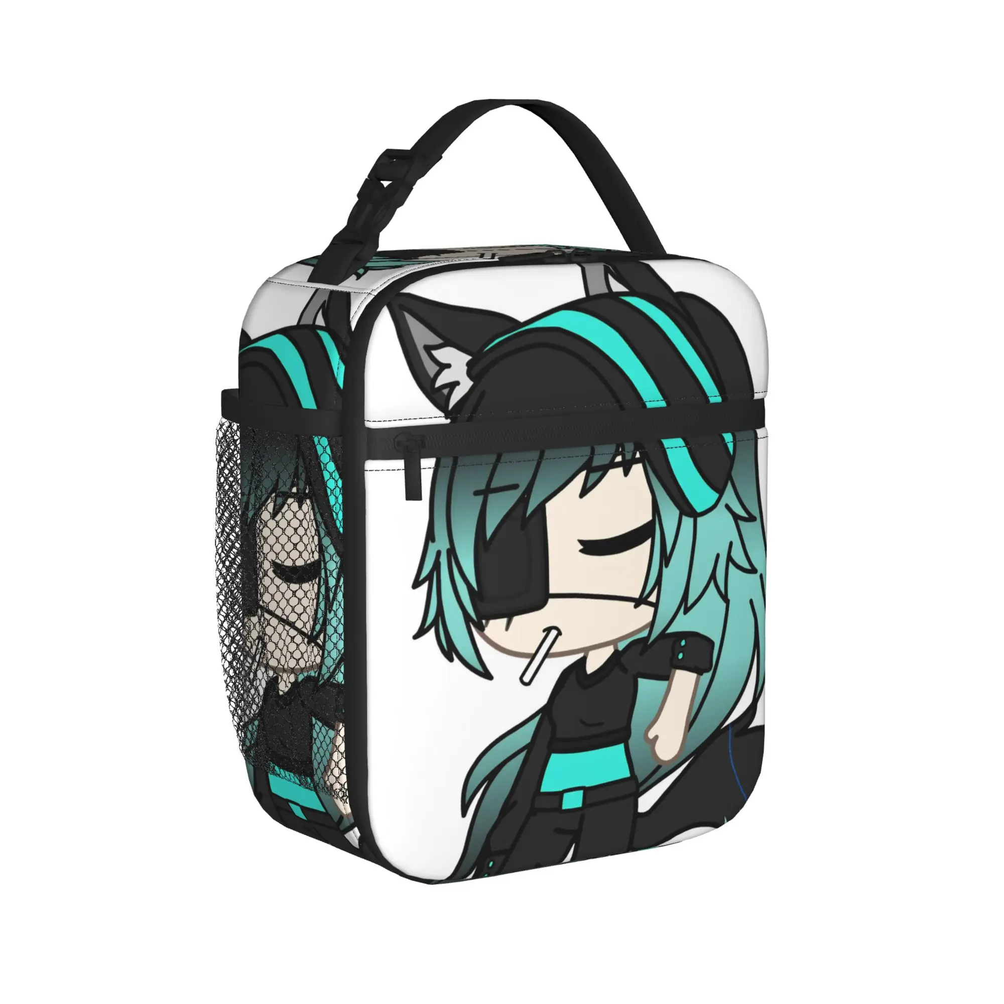 Insulated Lunch Bag Gacha Life Cartoon Merch  Storage Food Box New Arrival Cooler Thermal Lunch Box For School