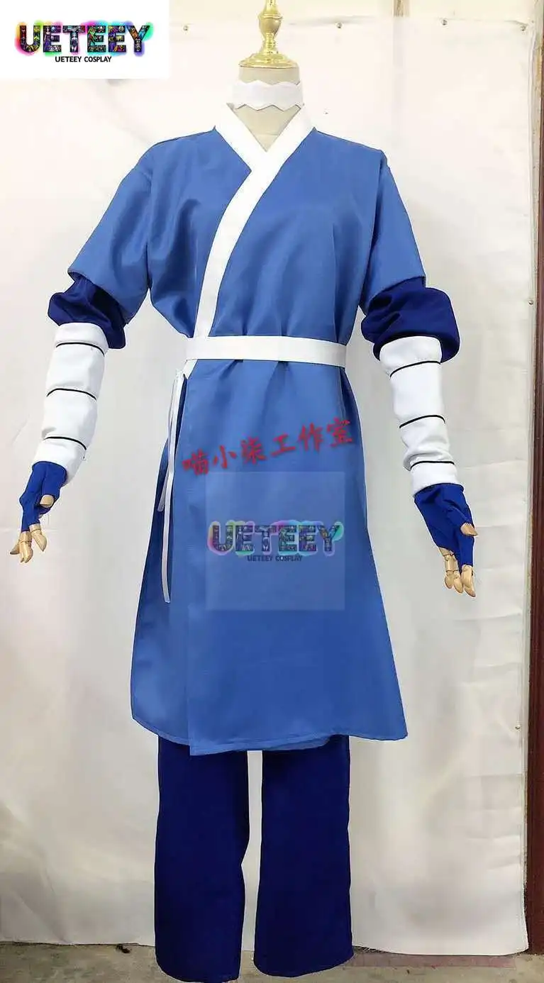 UETEEY COS New Style Sokka Cosplay Costume Halloween Outfit view 2