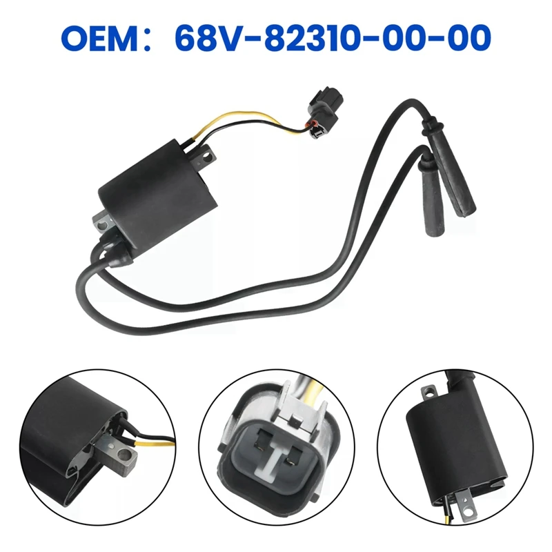 

68V-82310-00-00 Ignition Coil For SUZUKI SV 650 SV650 K7 Yamaha Outboard 115 200 225 HP 2000-2018