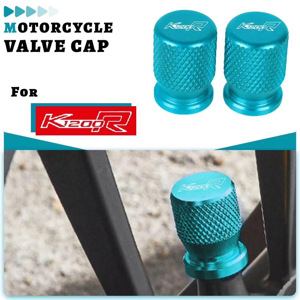 

Universal Motorcycle Accessories FOR BMW K1200R 2005 2006 2007 2008 K1200R K1200 R CNC Vehicle Wheel Tire Valve Stem Caps Cover