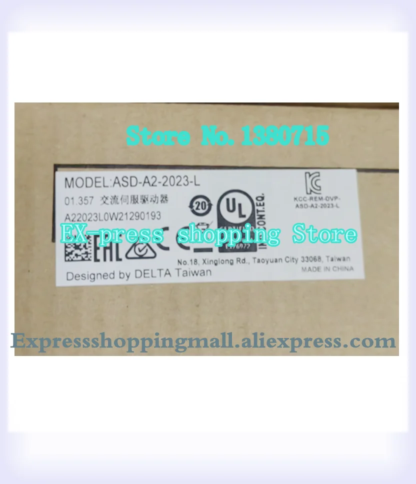 New Original ASD-A2-2023-L 3ph 220V 2KW 13.4A AC Servo Drive Full-Closed Control