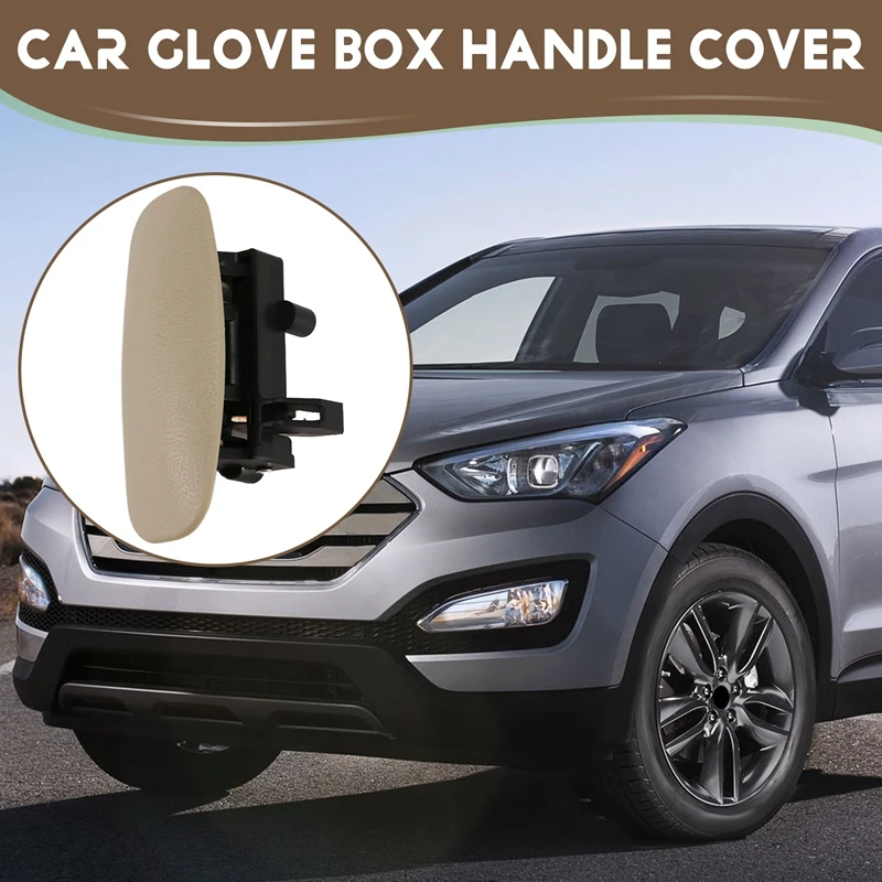 

Car Co-Pilot Glove Box Switch Handle Cover 84520-26000 For Hyundai Santa Fe 2000-2006 Tool Box Switch LHD