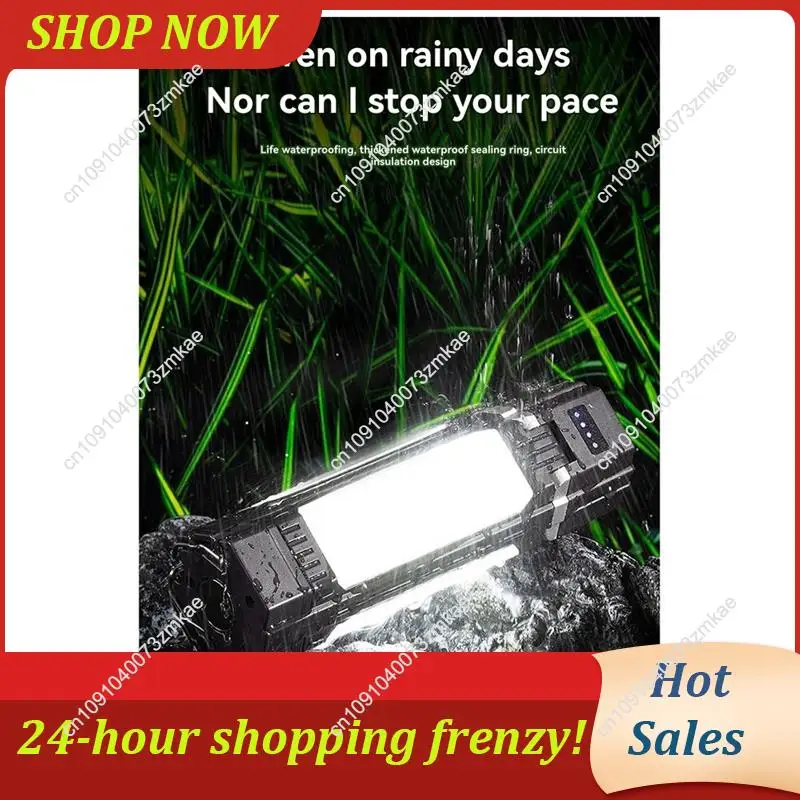 Daily Sale 3000MAH Adjustable Flashlight Camping Light Work Light Portable Repair Light USB Rechargeable Warning Light Work Ligh