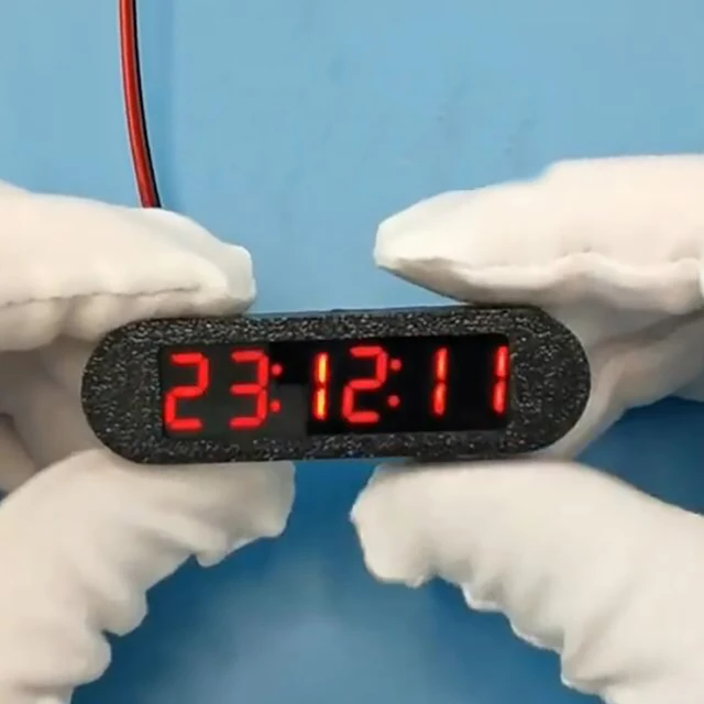 0.36" 6-bitowy zegar Elektroniczny zegar LED Cyfrowa tuba CZAS W drugim wyświetlaczu Moduł wyłączania pamięci Regulacja jasności DC 5V 12V