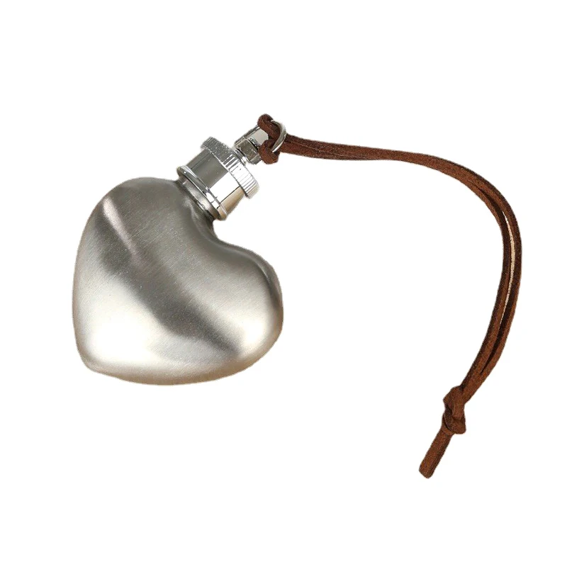 Outdoor Kettle Portable Pot Small Kettle Heart Shaped Flask Stainless Steel Flask Water Bottle