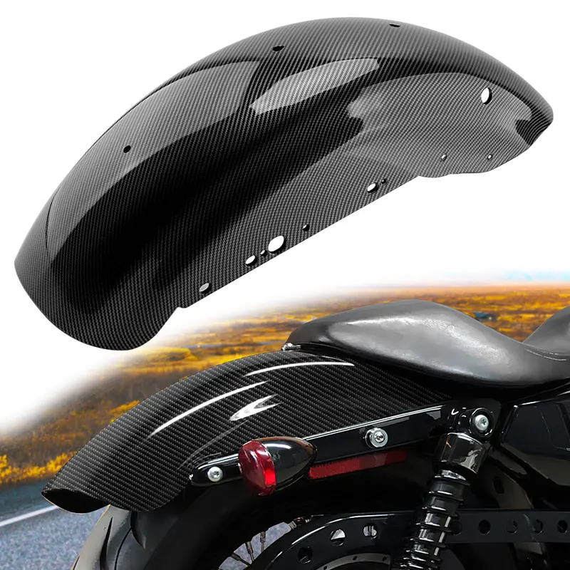 

Motorcycle Rear Fender Mudguard Tire Hugger Splash Guard Cover Accessories Fit For Harley Sportster XL883 1200 48 72 2004-up